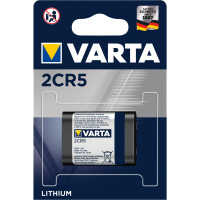 Varta 2CR5 - Einwegbatterie - Lithium - 6 V - 1 St&uuml;ck(e) - 1600 mAh - Silber