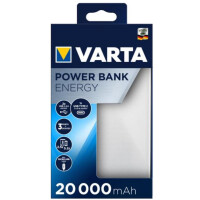 Varta Energy 20000 - Schwarz - Wei&szlig; - Universal -...