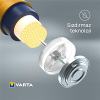 Varta 1x4 LR 6 - Einwegbatterie - AA - Alkali - 1,5 V - 4 St&uuml;ck(e) - 2600 mAh