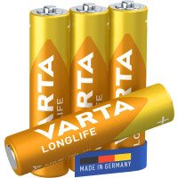 Varta 1x4 LR 03 - Einwegbatterie - AAA - Alkali - 1,5 V - 4 St&uuml;ck(e) - 1200 mAh