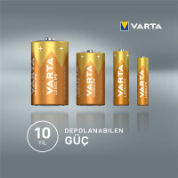 Varta 1x4 LR 03 - Einwegbatterie - AAA - Alkali - 1,5 V - 4 Stück(e) - 1200 mAh