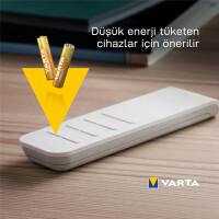 Varta 1x4 LR 03 - Einwegbatterie - AAA - Alkali - 1,5 V - 4 Stück(e) - 1200 mAh