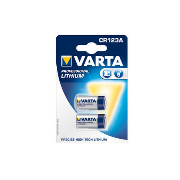 Varta CR123A - Einwegbatterie - Lithium - 3 V - 2 Stück(e) - 1600 mAh - Silber