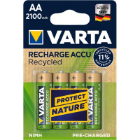 Varta Akku Recharge Accu Recycled Aa 2100 mAh - Akku -...