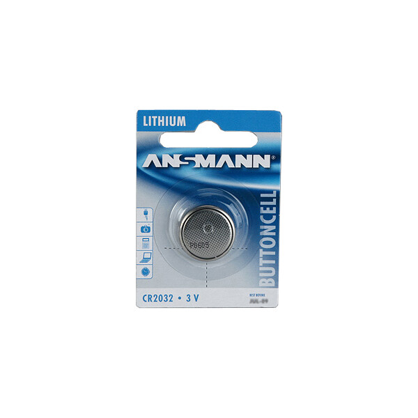 Ansmann CR 2032 - Einwegbatterie - CR2032 - Lithium - 3 V - 1 Stück(e) - Silber