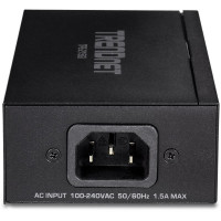 TRENDnet TPE-215GI - 2.5 Gigabit Ethernet - 2500 Mbit/s - IEEE 802.3 - IEEE 802.3ab - IEEE 802.3af - IEEE 802.3at - IEEE 802.3bz - IEEE 802.3u - Schwarz - 100 m - PoE - Leistung