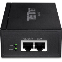 TRENDnet TPE-215GI - 2.5 Gigabit Ethernet - 2500 Mbit/s - IEEE 802.3 - IEEE 802.3ab - IEEE 802.3af - IEEE 802.3at - IEEE 802.3bz - IEEE 802.3u - Schwarz - 100 m - PoE - Leistung