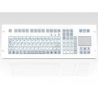 GETT KS18336 - Full-size (100%) - USB - QWERTZ - Weiß