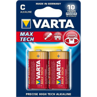 Varta MAX TECH 2x Alkaline C - Einwegbatterie - C -...
