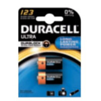 Duracell Ultra 123 BG2 - Einwegbatterie - CR123A - Lithium - 3 V - 2 St&uuml;ck(e) - Schwarz - Orange