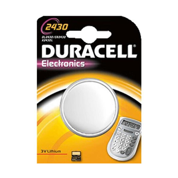 Duracell 030398 - Einwegbatterie - CR2430 - Lithium - 3 V - 1 Stück(e) - Sichtverpackung