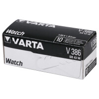 Varta V386 - Einwegbatterie - SR43 - Siler-Oxid (S) -...