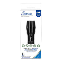 MEDIARANGE MR735 - Hand-Blinklicht - Schwarz - Aluminium...