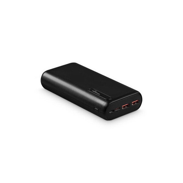 MEDIARANGE MR756 - 20000 mAh - Lithium-Ion (Li-Ion) - Quick Charge 3.0 - 3,7 V - 18 W - Schwarz