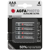 AgfaPhoto Batterie Alkaline Ultra -AAA LR03 Micro 4St. - Batterie - Micro (AAA)