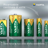 Varta Akku 2 x Mignon 2,6 Ah Blister - Wiederaufladbarer Akku - AA - Nickel-Metallhydrid (NiMH) - 1,2 V - 2 St&uuml;ck(e) - 2600 mAh