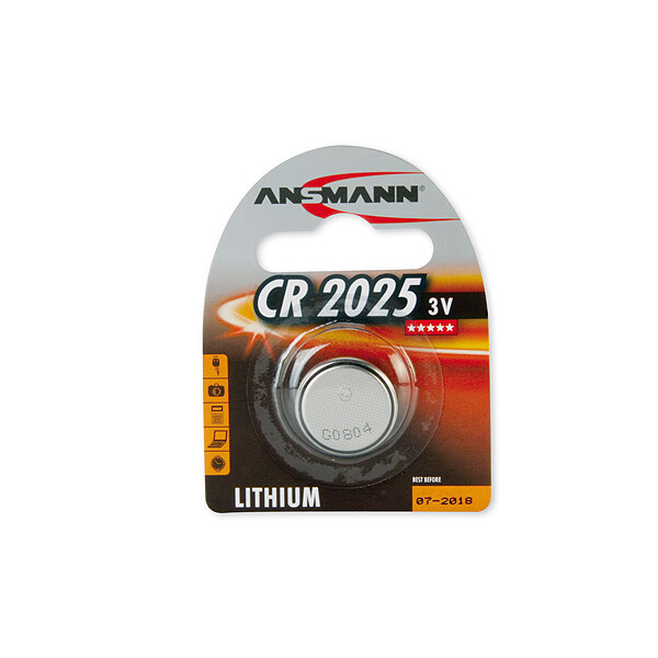 Ansmann CR 2025 - Einwegbatterie - CR2025 - Lithium-Ion (Li-Ion) - 3 V - 1 Stück(e) - Nickel