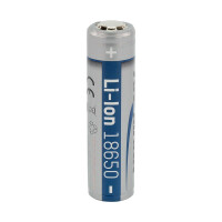 Ansmann Li-Ion Akku 18650 - Wiederaufladbarer Akku - Lithium-Ion (Li-Ion) - 3,6 V - 2600 mAh - 9,36 Wh - Silber