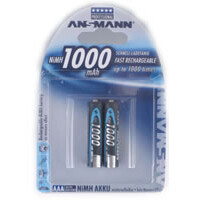 Ansmann Blister 2 X Accu - AAA - 1000mAh - AAA / HR03 -...