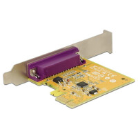 Delock PCI Express Card 1 x Parallel - Parallel-Adapter - PCIe 2.0