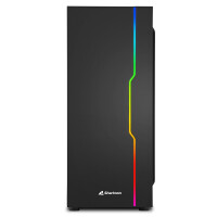 Sharkoon RGB Slider - Midi Tower - PC - Schwarz - ATX -...