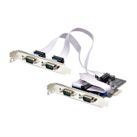 StarTech.com 4-Port Serial PCIe Card Quad-Port PCI Express to RS232/RS422/RS485 DB9