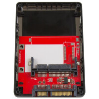 StarTech.com CFast Karte auf 2,5" SATA Kartenleser - Speicher-Controller - 1 Sender/Kanal