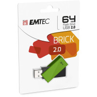 EMTEC C350 Brick 2.0 - 64 GB - USB Typ-A - 2.0 - 15 MB/s...