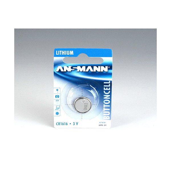 Ansmann Lithium CR 1616 - 3 V Battery - Einwegbatterie - Lithium-Ion (Li-Ion) - 3 V - 1 Stück(e) - CR 1616
