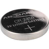 Ansmann CR 2450 - Einwegbatterie - CR2450 - Lithium-Ion (Li-Ion) - 3 V - 1 Stück(e) - Nickel