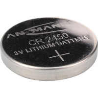 Ansmann CR 2450 - Einwegbatterie - CR2450 - Lithium-Ion (Li-Ion) - 3 V - 1 St&uuml;ck(e) - Nickel