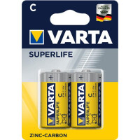 Varta Superlife C - Einwegbatterie - C - Zink-Karbon - 1,5 V - 1 Stück(e) - 50 mm