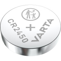 Varta CR 2450 - Einwegbatterie - Lithium - 3 V - 1 St&uuml;ck(e) - 570 mAh - 5 mm