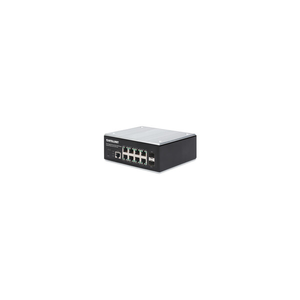 Intellinet Gb PoE+ Web-Managed Industrie-Switch 2xSFP - Switch - 1 Gbps
