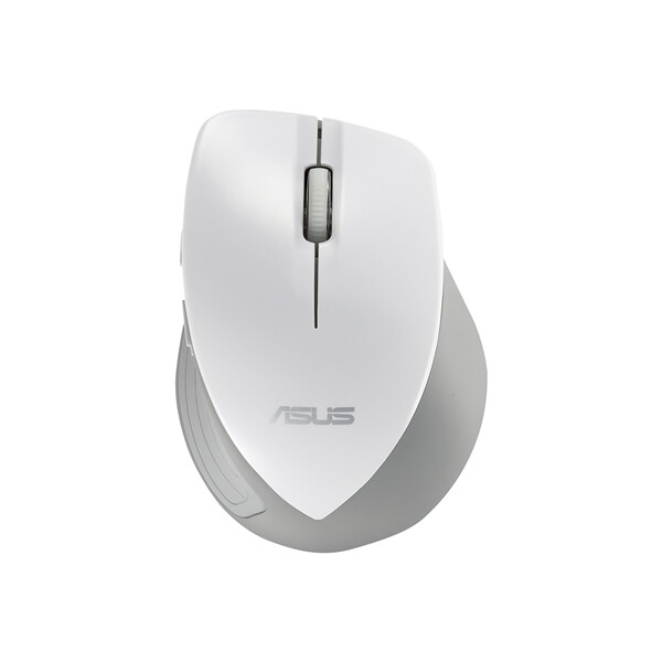 ASUS WT465 - rechts - Optisch - RF Wireless - 1600 DPI - Grau - Weiß