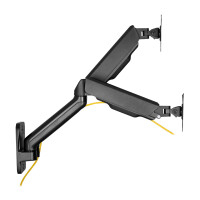 LogiLink BP0146 - 18 kg - 43,2 cm (17 Zoll) - 81,3 cm (32 Zoll) - 100 x 100 mm - Höhenverstellung - Schwarz