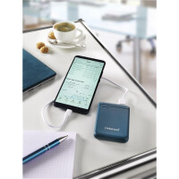 Intenso XS5000 - 5000 mAh - Lithium Polymer (LiPo) - Benzin