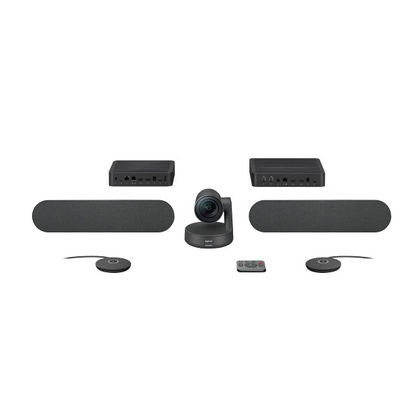 Logitech Rally Ultra-HD ConferenceCam - Gruppen-Videokonferenzsystem - 4K Ultra HD - 60 fps - 90° - 15x - Schwarz