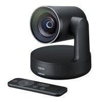 Logitech Rally Ultra-HD ConferenceCam - Gruppen-Videokonferenzsystem - 4K Ultra HD - 60 fps - 90° - 15x - Schwarz
