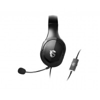 MSI Immerse GH20 - Kopfhörer - Kopfband - Gaming - Schwarz - Binaural - Drehregler