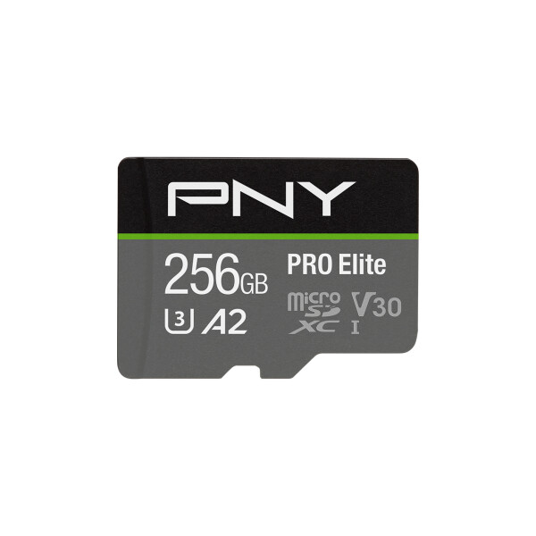 PNY P-SDU256V32100PRO-GE - 256 GB - MicroSDXC - Klasse 10 - UHS-I - 100 MB/s - 90 MB/s