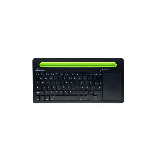 MEDIARANGE MROS131 - 60% - Bluetooth - QWERTZ - Schwarz - Grün