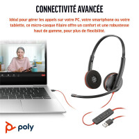 HP Poly BW 3220 USB-C HS+USB-C/A (Bulk) - Headset