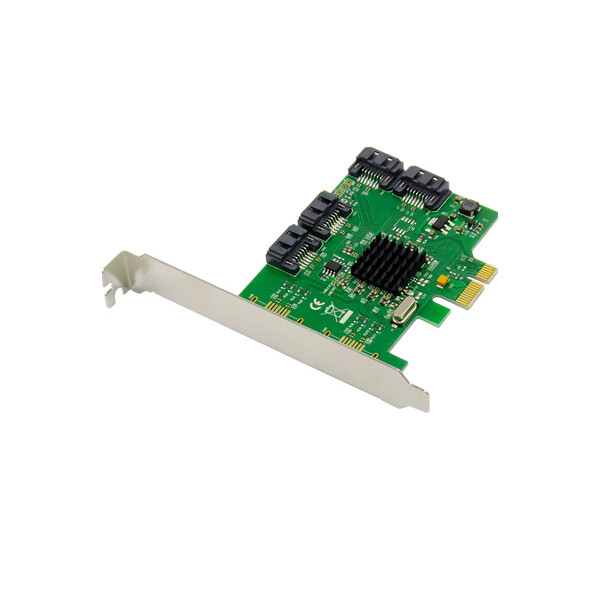 Dawicontrol DC-614E RAID BLISTER - SATA - Serial ATA II - Serial ATA III - PCI Express - 6 Gbit/s