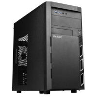 Antec VSK3000 Elite - Mini Tower - PC - Schwarz - micro...