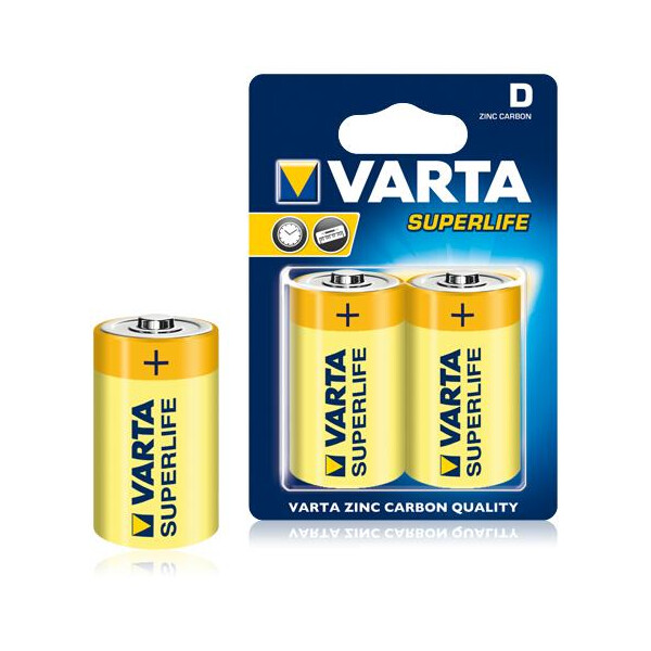 Varta Superlife D - Einwegbatterie - Zink-Karbon - 1,5 V - 1 Stück(e) - R20P