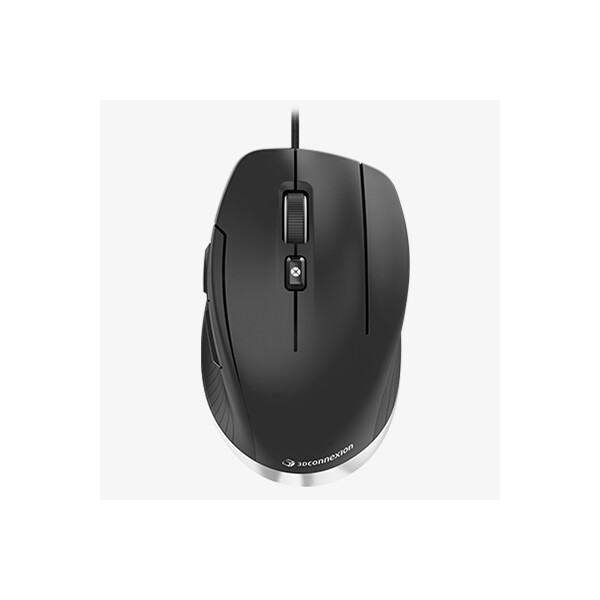 3Dconnexion CadMouse Compact - rechts - Optisch - USB Typ-A - Schwarz