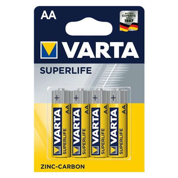 Varta Superlife AA - Einwegbatterie - Zink-Karbon - 1,5 V - 1 Stück(e) - R6P