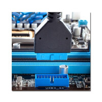 LC-Power Gaming 988W - Blue Typhoon - Midi Tower - PC - Weiß - ATX - micro ATX - Mini-ITX - Metall - Gaming