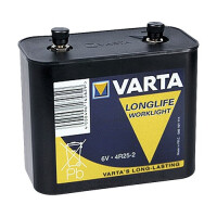 Varta 4R25-2 - Einwegbatterie - Zink-Karbon - 6 V - 1 Stück(e) - 70 mm - 130 mm